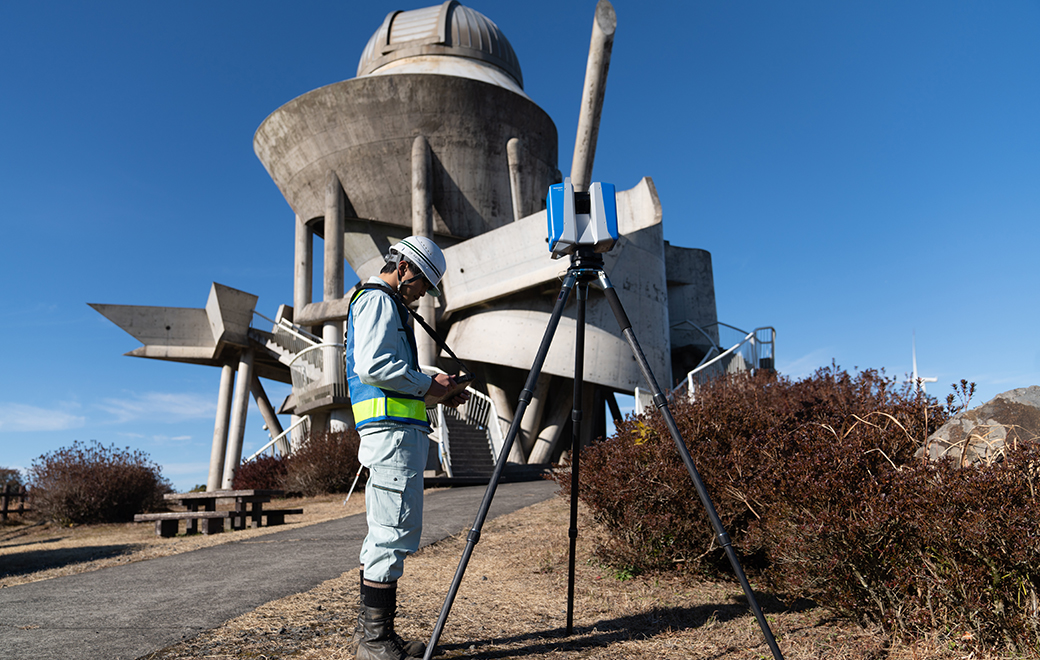 地上型3Dレーザスキャナ