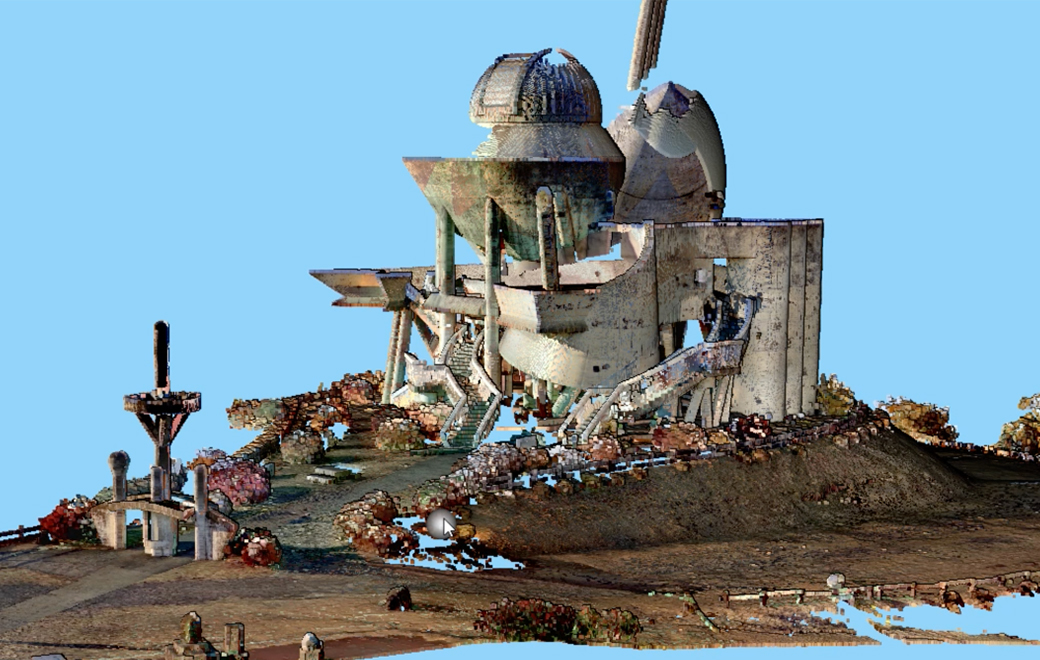 地上型3Dレーザスキャナ