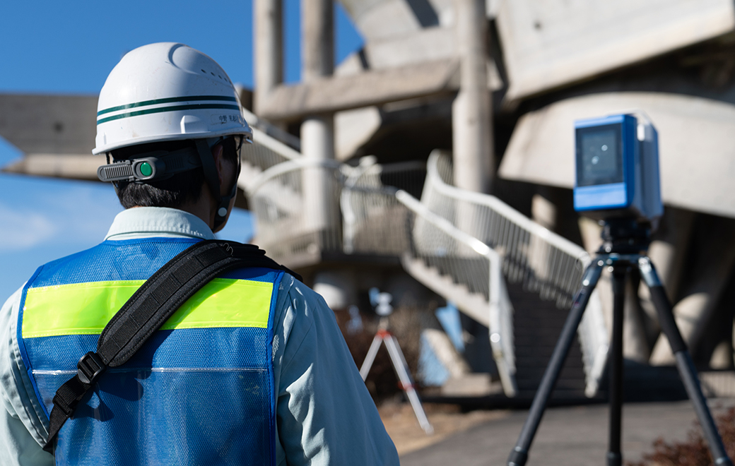 地上型3Dレーザスキャナ