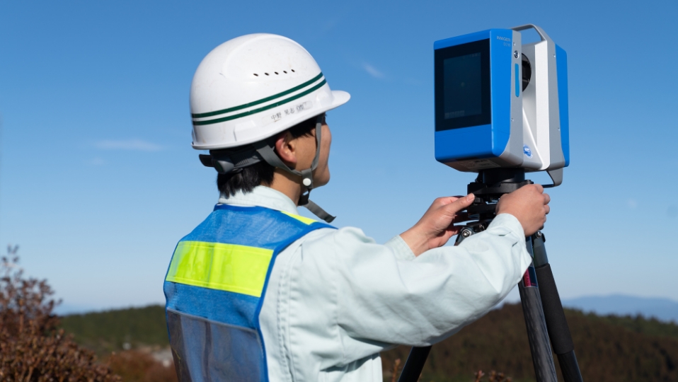 地上型3Dレーザスキャナ